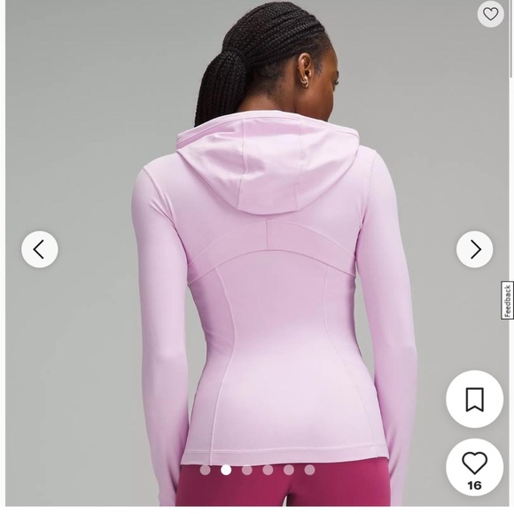 EUC lulu lemon define hooded jacket - size 4 - Picture 8 of 8